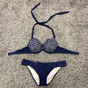 Shade & Shore Blue Bikini Set